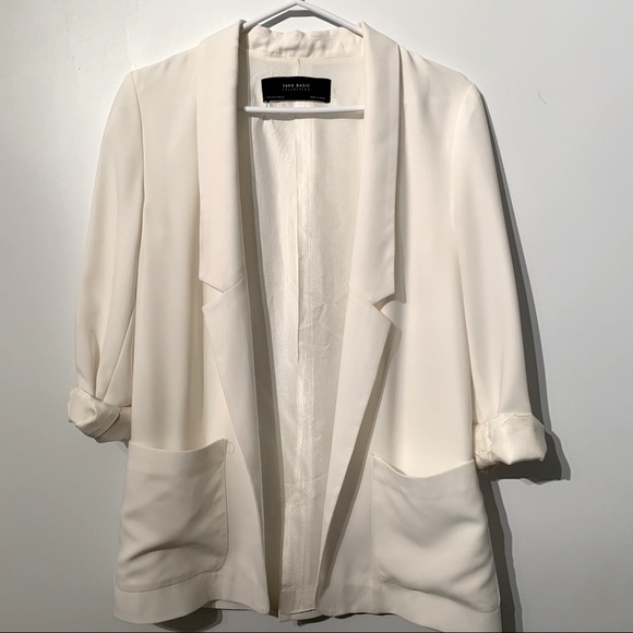 Zara White Blazer - Picture 1 of 10